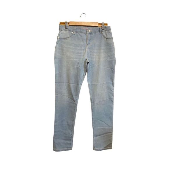 The Childrens Place Girls Light Wash Jeggings Size 16 - Picture 1 of 3